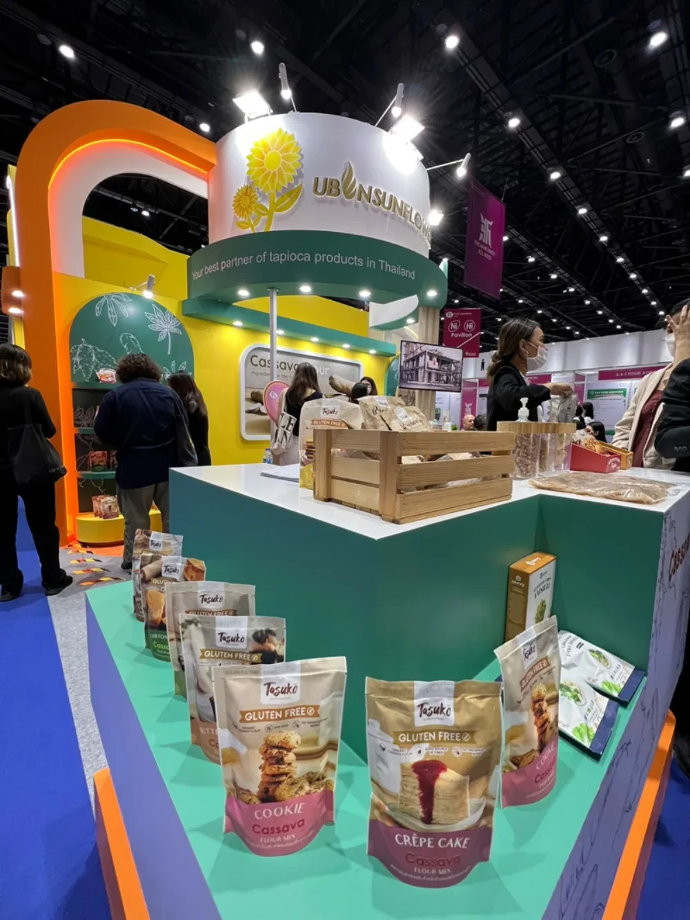 UBS wins Sustainability Booth Design Award and presents Organic Future Food products in Food Ingredients Asia 2022