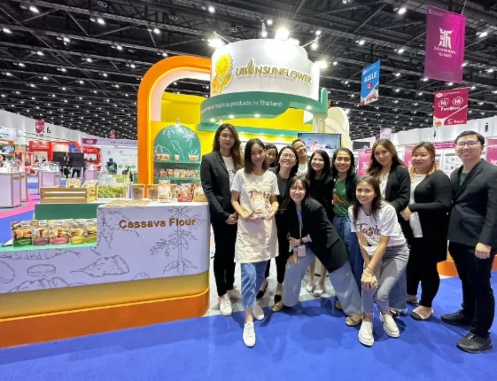UBS wins Sustainability Booth Design Award and presents Organic Future Food products in Food Ingredients Asia 2022