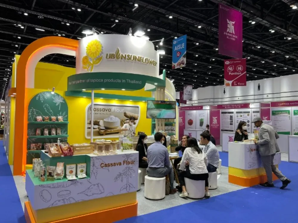 UBS wins Sustainability Booth Design Award and presents Organic Future Food products in Food Ingredients Asia 2022