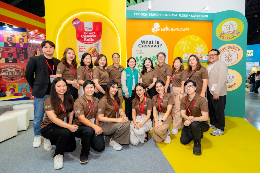 UBE ปลุกกระแสนวัตกรรมเกษตรอินทรีย์ยุคใหม่ในงาน THAIFEX 2025 โชว์ความสำเร็จ Tasuko คนแห่ชม-ชิม-ช้อปแน่นบูธ สร้างแรงบันดาลใจสายเฮลท์ตี้ พร้อมต่อยอดนวัตกรรมคุณค่าเกษตรกรรมไทยเติบโตเวทีโลก
